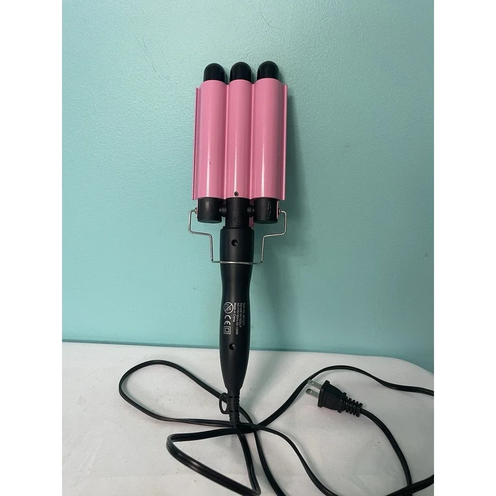 3 Barrel Curling Iron Hair Crimper, Bellapro） Professional Hair‎ Curl
